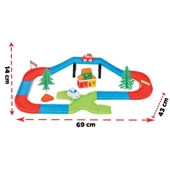 PARAPLY 07 683 Köprülü Yol Seti -Pilsan Oyuncak Kız Erkek Çocuk Oyuncak Eğitici Oyuncaklar thumbnail 2