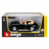 PARAPLY 1022078 1:24 Porsche 356B Cabriolet 1961 Araba Kız Erkek Çocuk Oyuncak Eğitici Oyuncaklar thumbnail 1