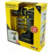 PARAPLY Smoby Stanley Elektronik Matkap Kız Erkek Çocuk Oyuncak Eğitici Oyuncaklar thumbnail 2