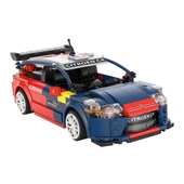 PARAPLY C51078W Cada 2008 Citroen C4 WRC Blok Seti 329 Parça -Vagon life Kız Erkek Çocuk Oyuncak Eğitici Oyu thumbnail 3