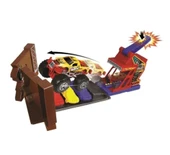 PARAPLY Express Wheels Die Cast Metal Araçlı Fırlatma Rampası Kız Erkek Çocuk Oyuncak Eğitici Oyuncaklar thumbnail 3