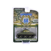 PARAPLY Greenlight 1/64 Battalion 64 Series 4- 1943 M4 Sherman Tank US Army World War II Kız Erkek Çocuk Oyu thumbnail 1
