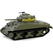 PARAPLY Greenlight 1/64 Battalion 64 Series 4- 1943 M4 Sherman Tank US Army World War II Kız Erkek Çocuk Oyu thumbnail 2