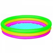 PARAPLY Bestway Şişme Taban 3 Bölmeli Havuz Kız Erkek Çocuk Oyuncak Eğitici Oyuncaklar thumbnail 1