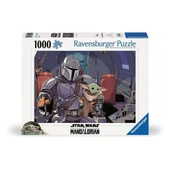 PARAPLY 120005124 Star Wars:The Mandalorian 1000 parça Ravensburger Puzzle Kız Erkek Çocuk Oyuncak Eğitici O thumbnail 1