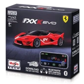 PARAPLY Maisto 1:41 APP Control Kumandalı Metal Araba Ferrari FXX K EVO Kız Erkek Çocuk Oyuncak Eğitici Oyun thumbnail 2