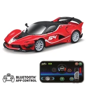 PARAPLY Maisto 1:41 APP Control Kumandalı Metal Araba Ferrari FXX K EVO Kız Erkek Çocuk Oyuncak Eğitici Oyun thumbnail 1