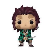 PARAPLY Funko POP Animation: Demon Slayer - Tanjiro Kamado (Training) Kız Erkek Çocuk Oyuncak Eğitici Oyunca - 2
