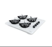 Luxell Beyaz Cam Ankastre Ocak (OC88) - 2