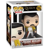 PARAPLY Funko POP Rocks: Queen - Freddie Mercury Wembley 1986 Kız Erkek Çocuk Oyuncak Eğitici Oyuncaklar thumbnail 2