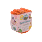 PARAPLY AL0001 Squish a longs 2 Figür + Yüzük Sürpriz Paket Seri 2 Kız Erkek Çocuk Oyuncak Eğitici Oyuncakla - 3