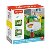 PARAPLY 1848 Fisher Price Su ve Kum Aktivite Masası 3ü 1 Arada Kız Erkek Çocuk Oyuncak Eğitici Oyuncaklar - 1
