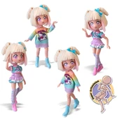 PARAPLY Hello Kitty Manga Bebek BFF Kız Erkek Çocuk Oyuncak Eğitici Oyuncaklar thumbnail 2