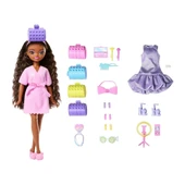 PARAPLY JGG39 Barbie Dream Besties Brooklyn ile Akşam Eğlencesine Hazırlanma Kız Erkek Çocuk Oyuncak Eğitici - 1
