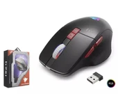Hadron G390 Kablosuz Oyuncu Mouse Type-C Port Şarjlı + Led gösterim Rgb 1600Dpi Sessiz Siyah - 1