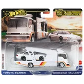 PARAPLY Hot Wheels Premium Car Culture Team Transport Toyota Soarer Kousuka Hauler Kız Erkek Çocuk Oyuncak E thumbnail 2