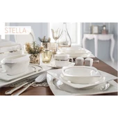 Pierre Cardin Stella Kare 60 Parça 12 Kişilik Yemek Takımı - 2