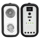 Powermaster GD-8017S Solar Panelli 3 Ampullü Solar Aydınlatma Sistemi thumbnail 2