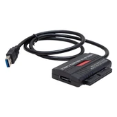 PowerMaster RXD-338U3 USB 3.0 IDE-SATA Dönüştürücü Çevirici Adaptör Seti (Adaptör + Güç Kaynağı + Bağlantı Kabloları) - 3