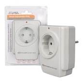 Powermaster PM-18721 16 Amper - 3680 Watt Tekli Çocuk Korumalı 2 USB'lı 1400 Joule Akım Korumalı Priz - 4