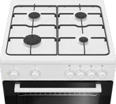 Beko BFE 400-1 LB Beyaz LPG Ocaklı Fırın - 3