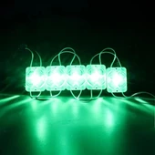 Powermaster PM-14722 12 Volt 2 Watt Yeşil Sabit 4333-3030 Modül Led 43x33x28mm - 2