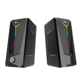 Lenovo Lecoo DS104 Kablolu Usb + 3.5Mm Jack 6W 80dB Rgb Işıklı 1+1 Gaming Speaker - Hoparlör - 1
