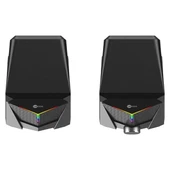 Lenovo Lecoo DS104 Kablolu Usb + 3.5Mm Jack 6W 80dB Rgb Işıklı 1+1 Gaming Speaker - Hoparlör - 4