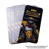 iPhone 16E Uyumlu Toz Geçirmez Kavisli Kenar 9D Full Ekran Koruyucu Cam x3 - 6