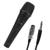 MagicVoice MV-1310 Dinamik Profesyonel Kablolu EL Mikrofonu XLR Girişli Alüminyum (5 Metre Kablolu) - 1