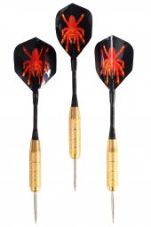 Delta 20 Gr. Dart Oku (3’lü Set) - Çelik Uç + Pirinç Gövde + Renkli Kanat - Dart Oku Seti - 1