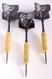 Delta 18 Gr. Dart Oku (3’lü Set) - Çelik Uç + Pirinç Gövde + Renkli Kanat - Dart Oku Seti - 2