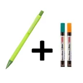 1.3 mm Uçlu Kalem ve 1.3 mm Ucu 2 Adet Mikro Mp-620 Versatil Kalem Seti - 3
