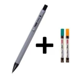 1.3 mm Uçlu Kalem ve 1.3 mm Ucu 2 Adet Mikro Mp-620 Versatil Kalem Seti - 4