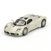 ZeycanHome Mini GT 1/64 BBR Pagani Utopia Presentation Grigio Rinascimento Kız Erkek Çocuk Oyuncak Eğitici Oyun thumbnail 1