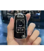 Opel *ürün Kılıftır Kasa Değildir* Astra J Mokka Chevrolet Anahtar Kılıfı Sustalı Model Siyah/gümüş thumbnail 1