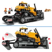 ZeycanHome LEGO City Sarı Buldozer 60466 Kız Erkek Çocuk Oyuncak Eğitici Oyuncaklar thumbnail 2