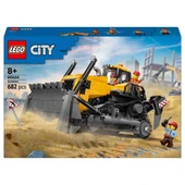 ZeycanHome LEGO City Sarı Buldozer 60466 Kız Erkek Çocuk Oyuncak Eğitici Oyuncaklar thumbnail 3