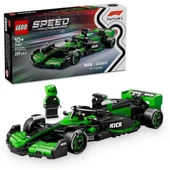 ZeycanHome LEGO Speed Champions KICK Sauber F1 Team C44 Yarış Arabası 77247 Kız Erkek Çocuk Oyuncak Eğitici Oyu thumbnail 1