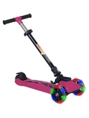 ZeycanHome LSC5-I LEDDY 2+ SCOOTER IŞIKLI PEMBE 50KG Kız Erkek Çocuk Oyuncak Eğitici Oyuncaklar - 2