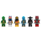 ZeycanHome LEGO NINJAGO Thunderfang Kaos Ejderhası 71832 Kız Erkek Çocuk Oyuncak Eğitici Oyuncaklar thumbnail 2