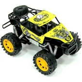 ZeycanHome Rock Crawler Metal Büyük Sürtmeli Arazi Aracı Sarı Kız Erkek Çocuk Oyuncak Eğitici Oyuncaklar thumbnail 1
