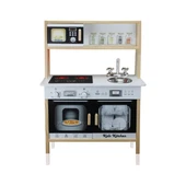 ZeycanHome ÇG79 Çocuk Oyun Mutfağı -Siyah Kız Erkek Çocuk Oyuncak Eğitici Oyuncaklar thumbnail 3