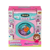 ZeycanHome 02608 Sesli ve Işıklı Çamaşır Makinesi -Oydaş Kız Erkek Çocuk Oyuncak Eğitici Oyuncaklar - 1