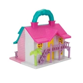 ZeycanHome 2079 Sunman, 2 Katlı Büyük Ev Oyun Seti Villa Kız Erkek Çocuk Oyuncak Eğitici Oyuncaklar thumbnail 3