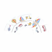 ZeycanHome EDU-3011 Taşıtlar Domino -Chiva Kız Erkek Çocuk Oyuncak Eğitici Oyuncaklar thumbnail 2