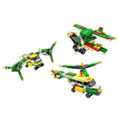 ZeycanHome Ausini Askeri Set 3İn1 245 Parça Kız Erkek Çocuk Oyuncak Eğitici Oyuncaklar thumbnail 2