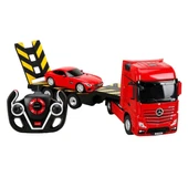 ZeycanHome Rastar Kumandalı 1:26 Mercedes-Benz Actros Kız Erkek Çocuk Oyuncak Eğitici Oyuncaklar thumbnail 1