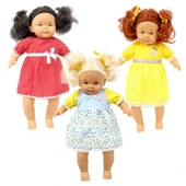 ZeycanHome Bebelou Sarıl Bana Et Bebek 40cm. Kız Erkek Çocuk Oyuncak Eğitici Oyuncaklar thumbnail 1