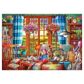 ZeycanHome KS Stitching Room 1000 Parça Puzzle Kız Erkek Çocuk Oyuncak Eğitici Oyuncaklar thumbnail 1